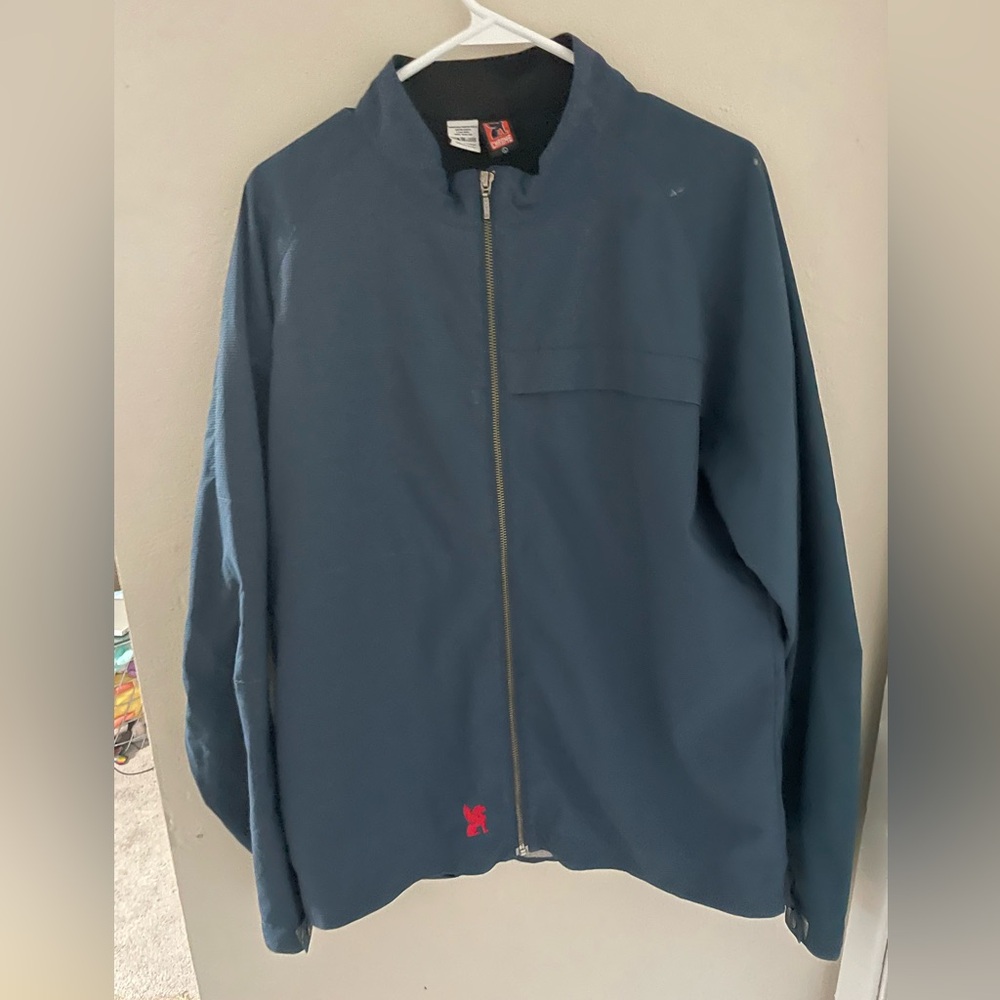 Chrome cycling jacket
